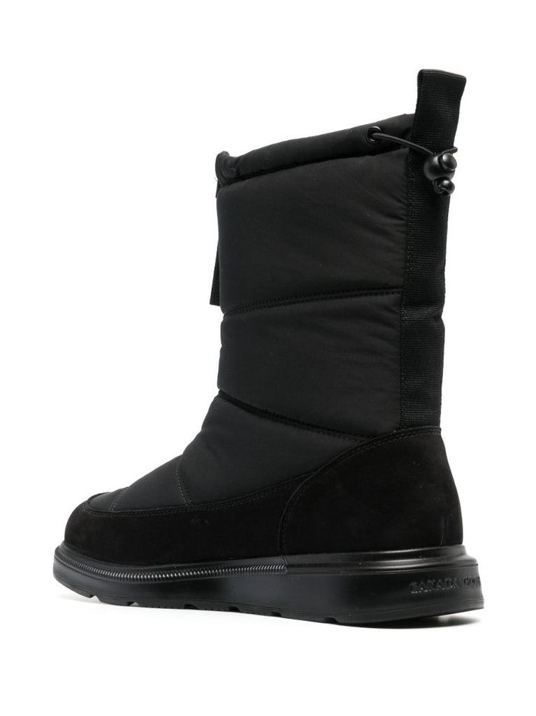 Black Crofton Puffer Boots