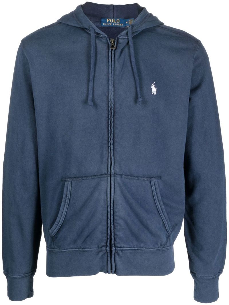 Zip-up Terry Hoodie