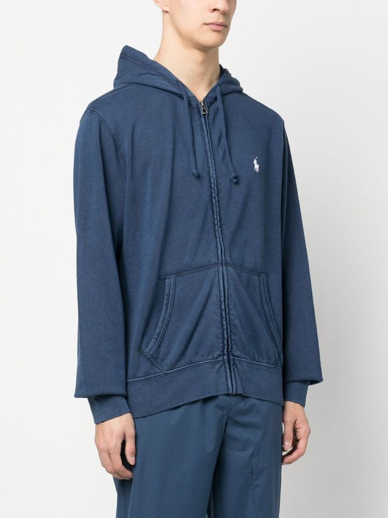 Zip-up Terry Hoodie
