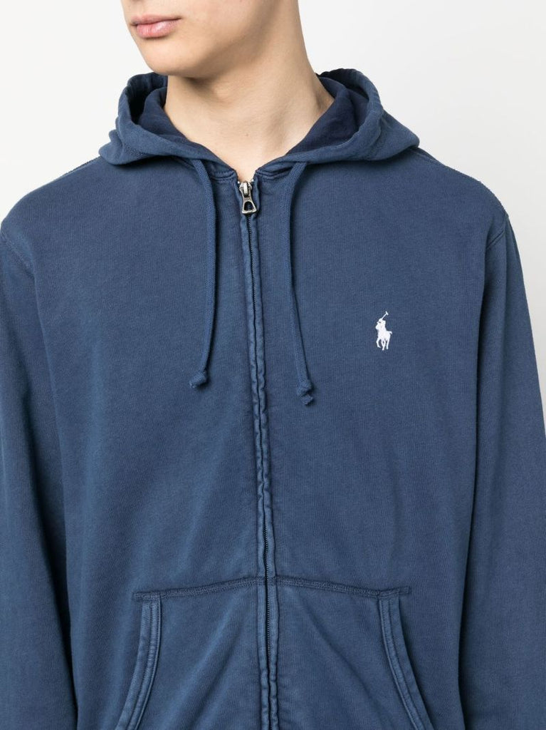 Zip-up Terry Hoodie