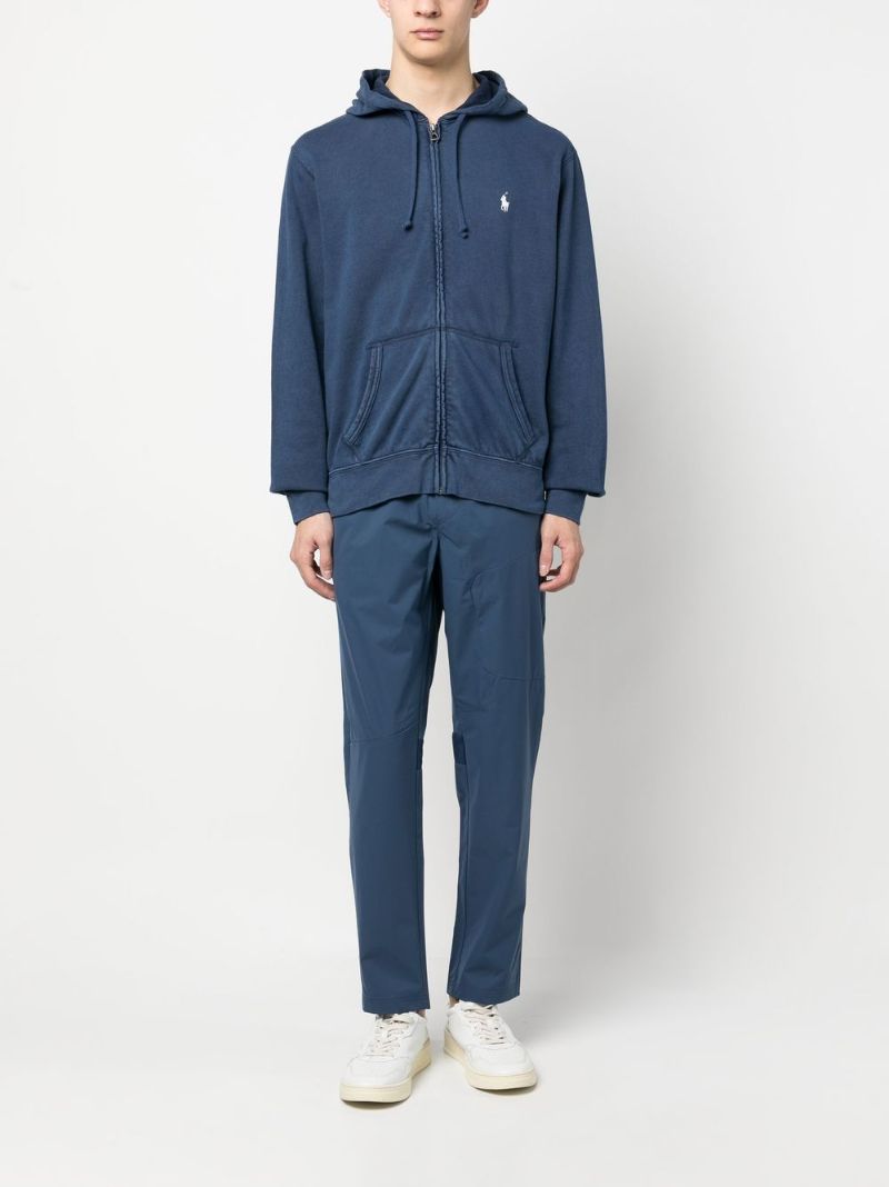 Zip-up Terry Hoodie