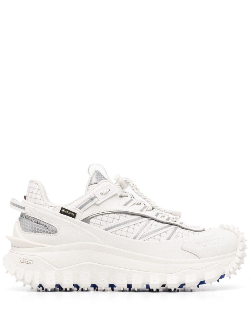 White Trailgrip Low Top Sneakers