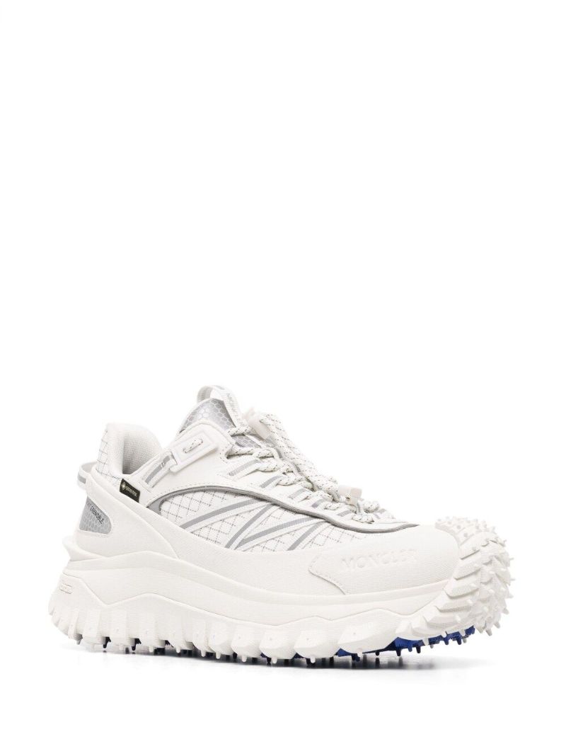 White Trailgrip Low Top Sneakers