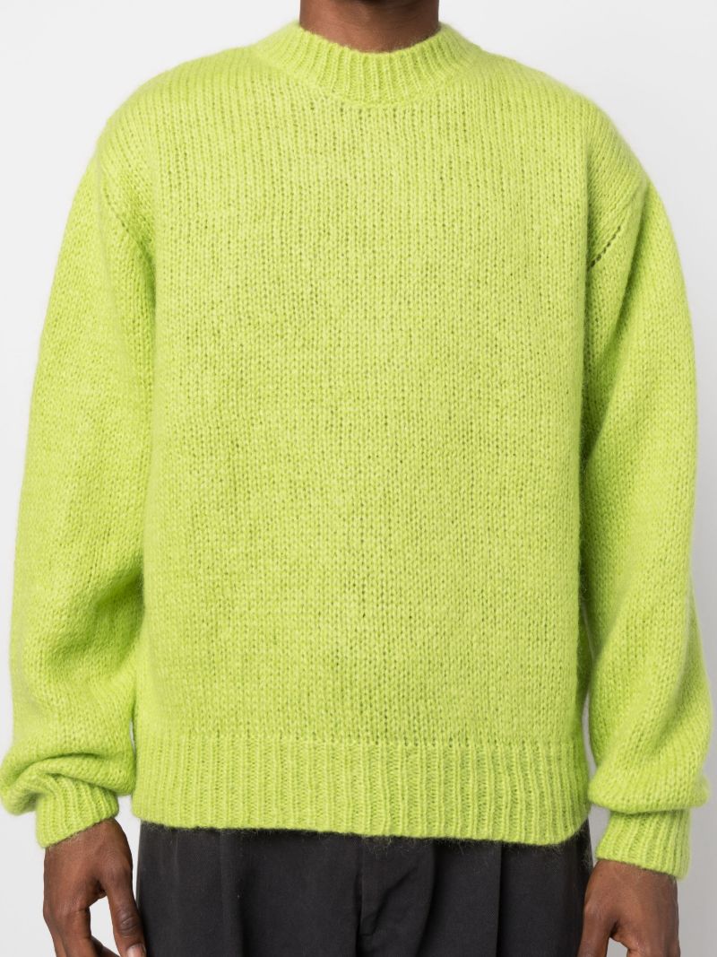 Green Brushed Sweater