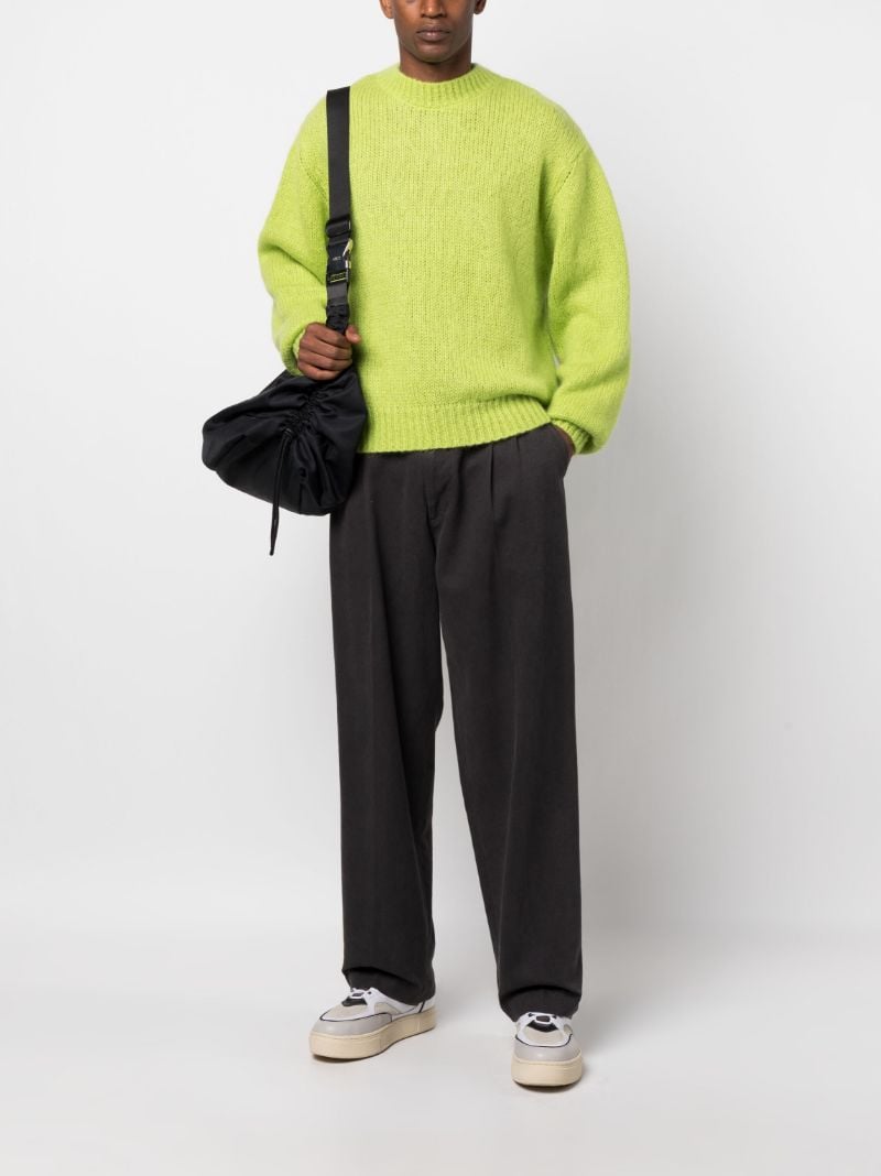 Green Brushed Sweater