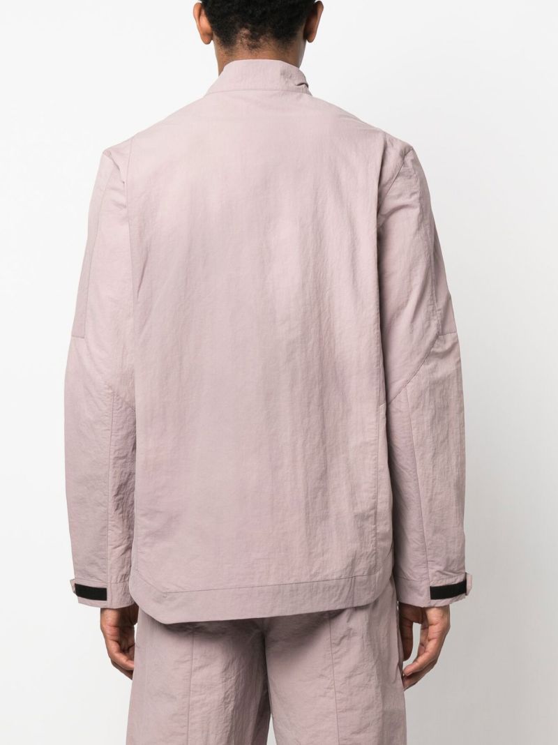 Purple Irregular Dye Jacket