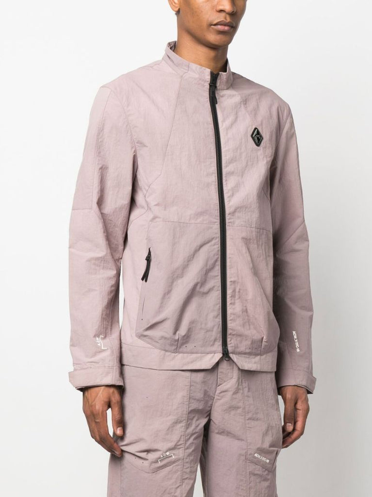 Purple Irregular Dye Jacket
