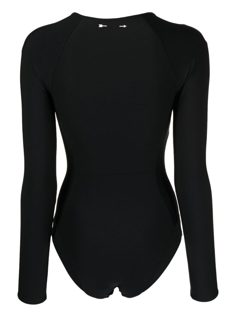 Black Maya Zip-up Paddlesuit