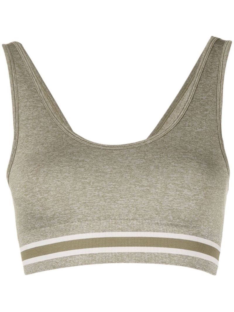 Green Daisy Marle Seamless Sports Bra