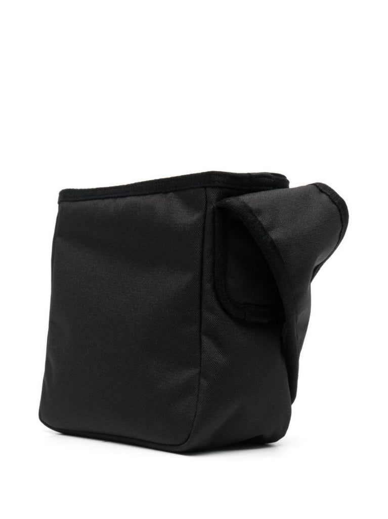 Black Arrows Print Messenger Bag