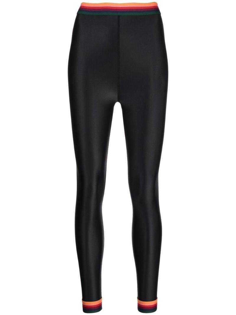 Black Aluna Midi Leggings