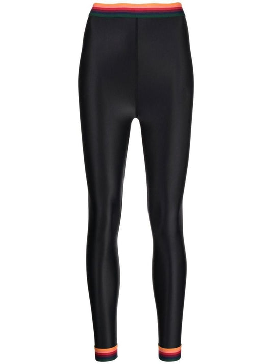 Black Aluna Midi Leggings