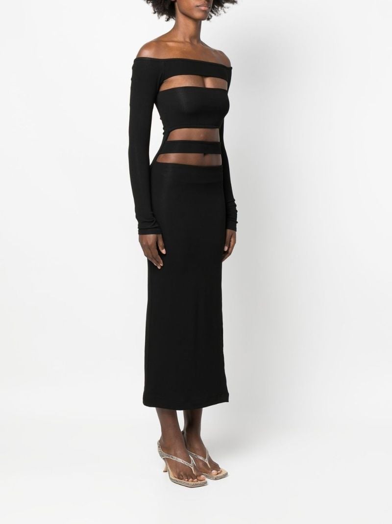 Black Off Shoulder Dress