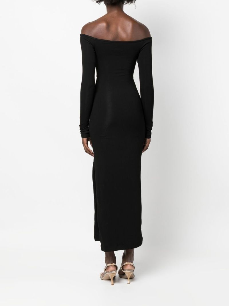 Black Off Shoulder Dress