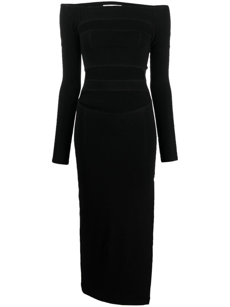 Black Off Shoulder Dress