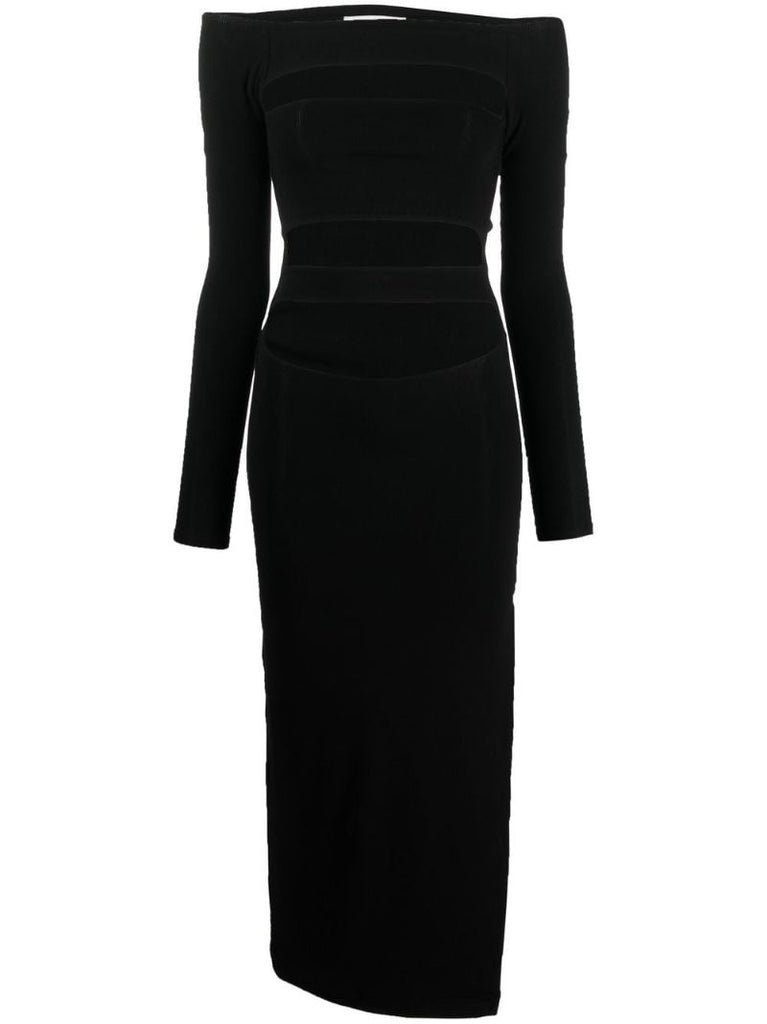 Black Off Shoulder Dress