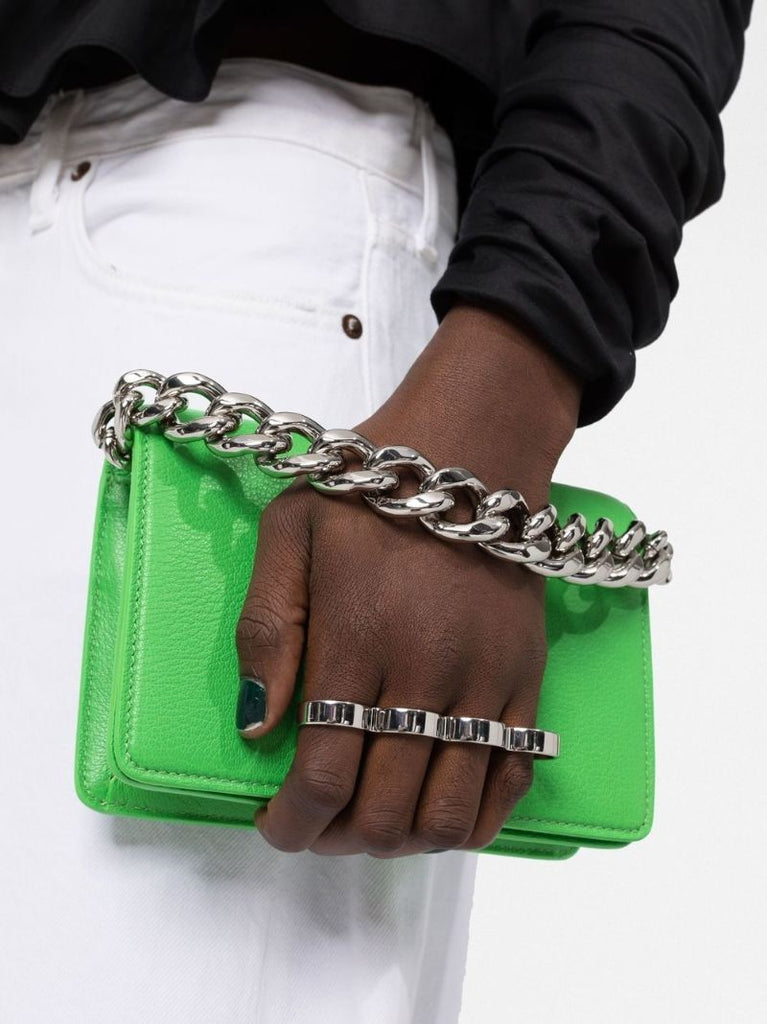 Green Four Ring Crossbody Bag