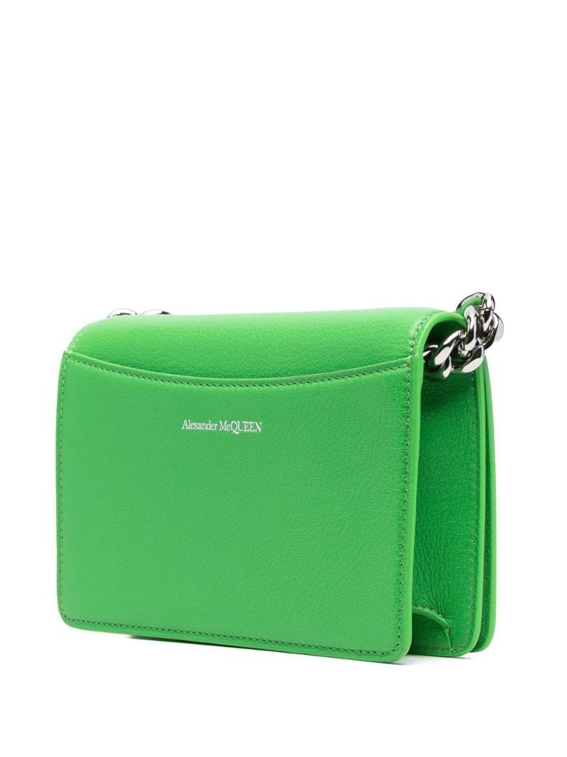 Green Four Ring Crossbody Bag