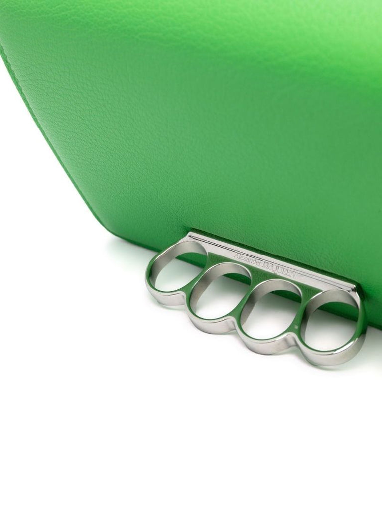 Green Four Ring Crossbody Bag