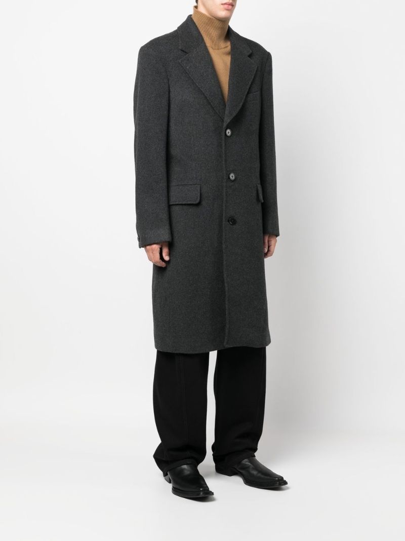 Grey Dolphin Single-breasted Coat