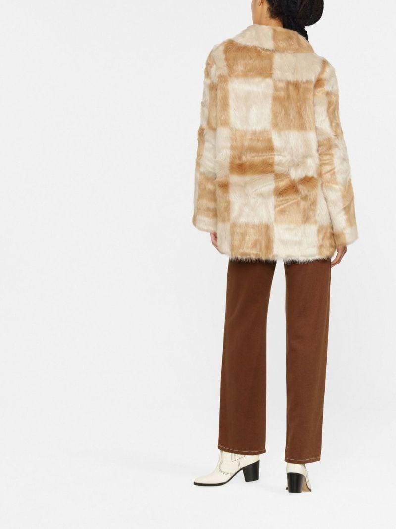 Brown Nani Faux Fur Coat