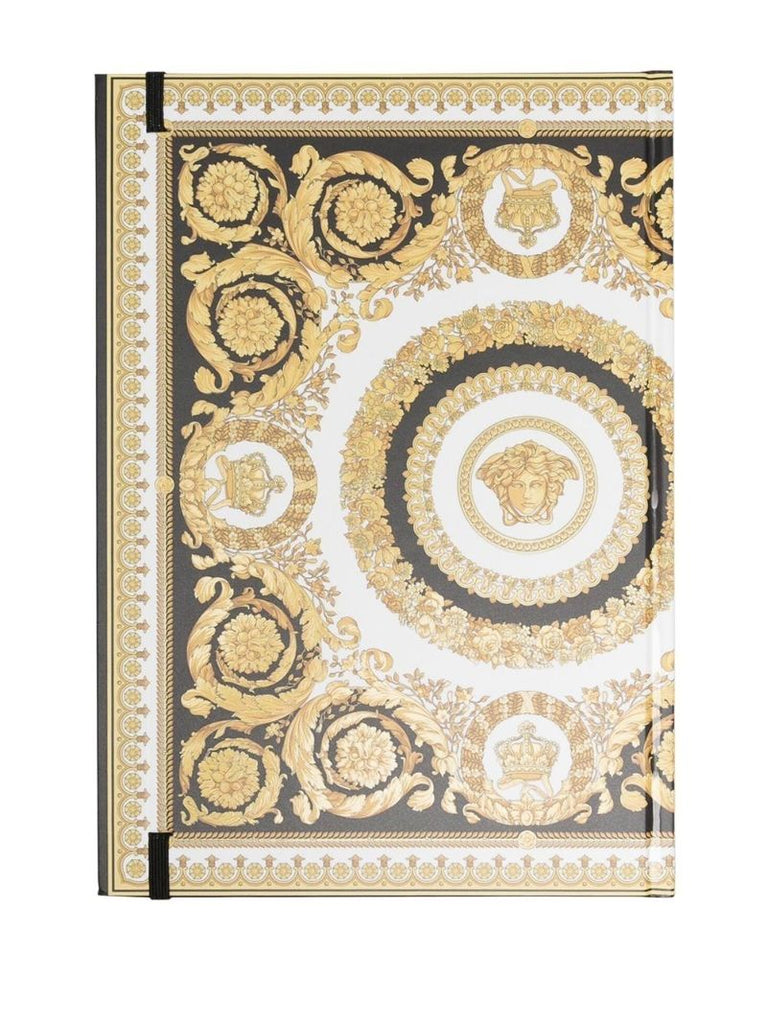 Gold Crete De Freur Print Notebook
