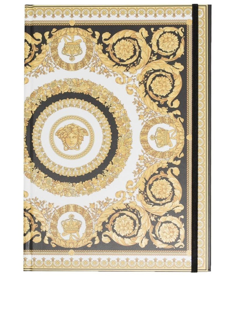 Gold Crete De Freur Print Notebook