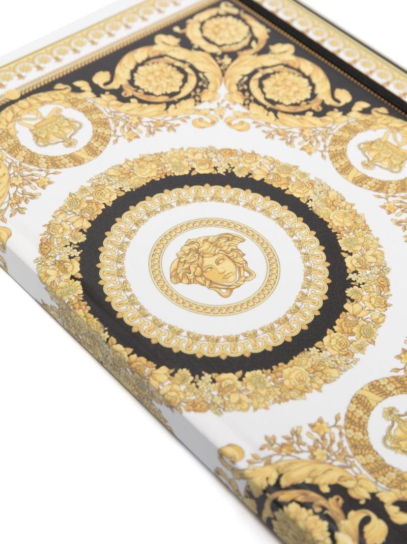 Gold Crete De Freur Print Notebook