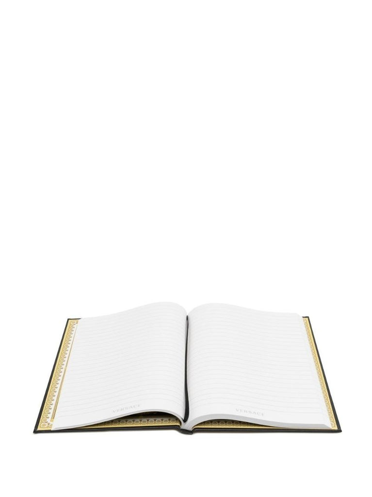Gold Crete De Freur Print Notebook