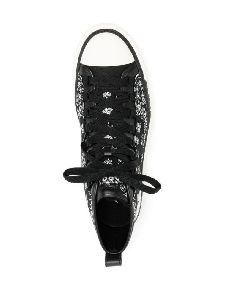 Black Bandana Ma Logo Court High-top Sneakers