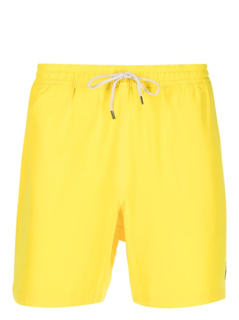 Yellow Polo Pony Swim Shorts