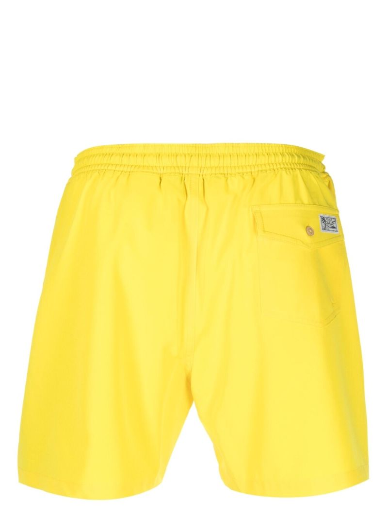 Yellow Polo Pony Swim Shorts