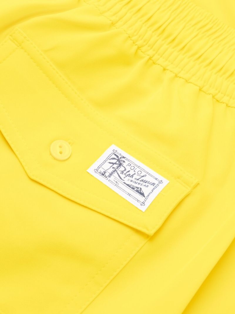 Yellow Polo Pony Swim Shorts