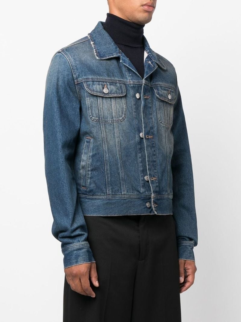 Blue Washed Denim Jacket
