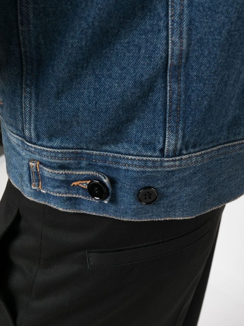 Blue Washed Denim Jacket