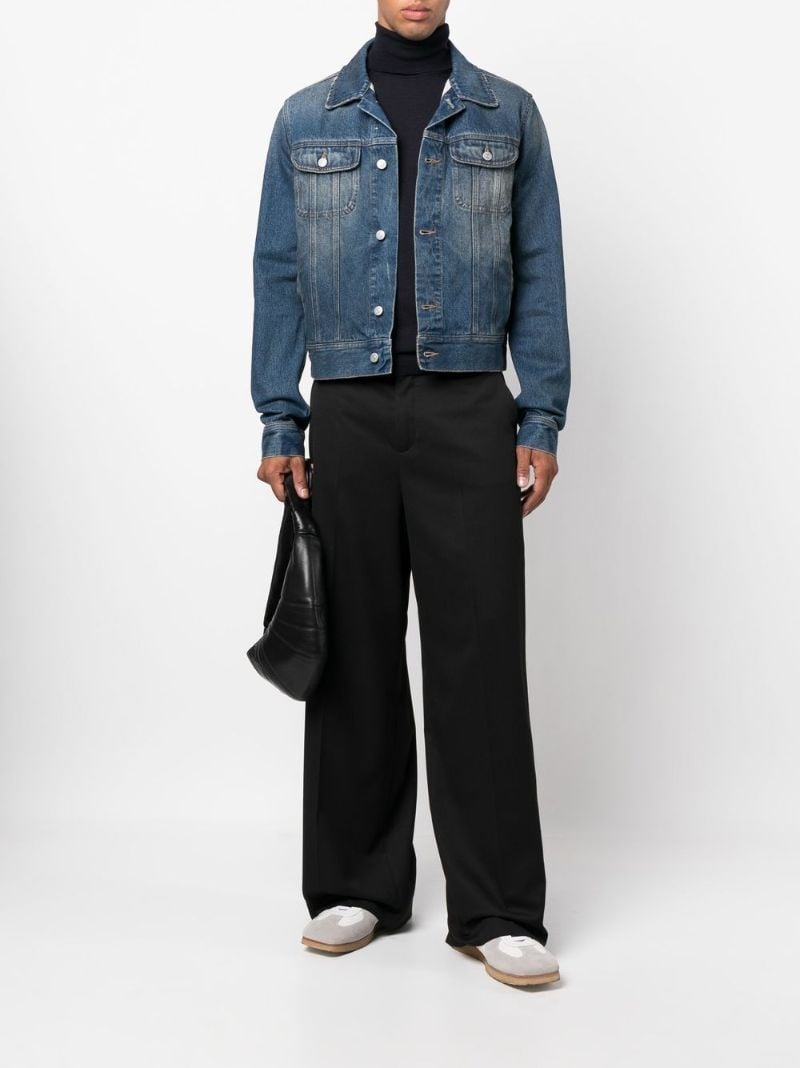 Blue Washed Denim Jacket