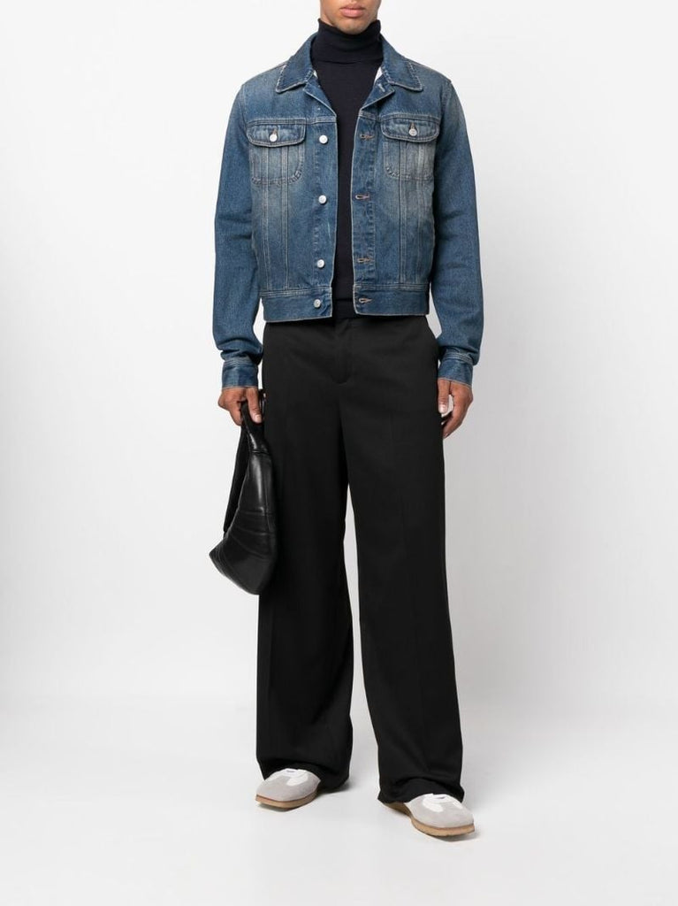 Blue Washed Denim Jacket