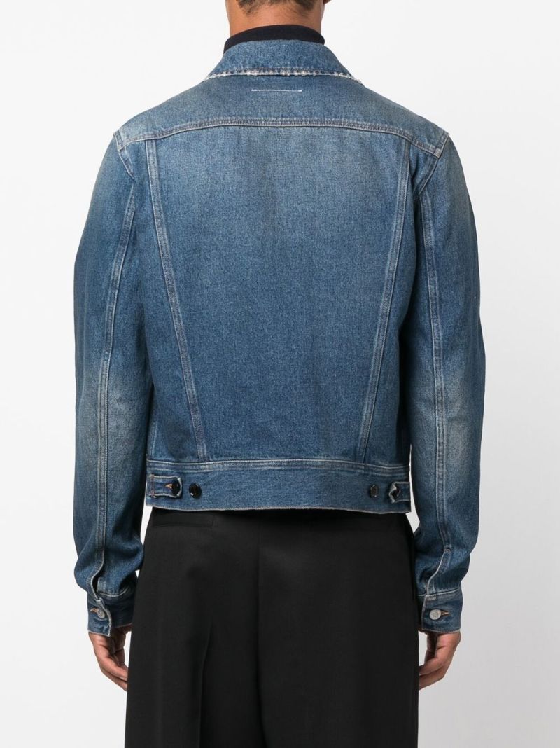 Blue Washed Denim Jacket