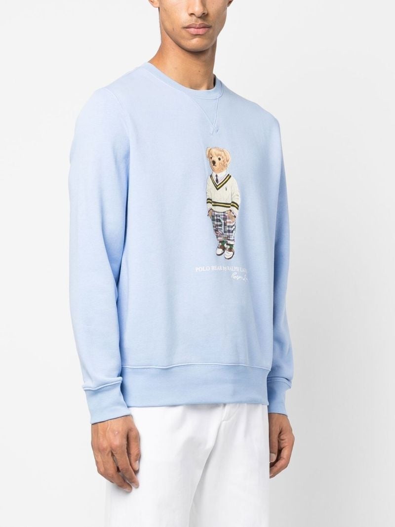 Blue Polo Bear Sweatshirt