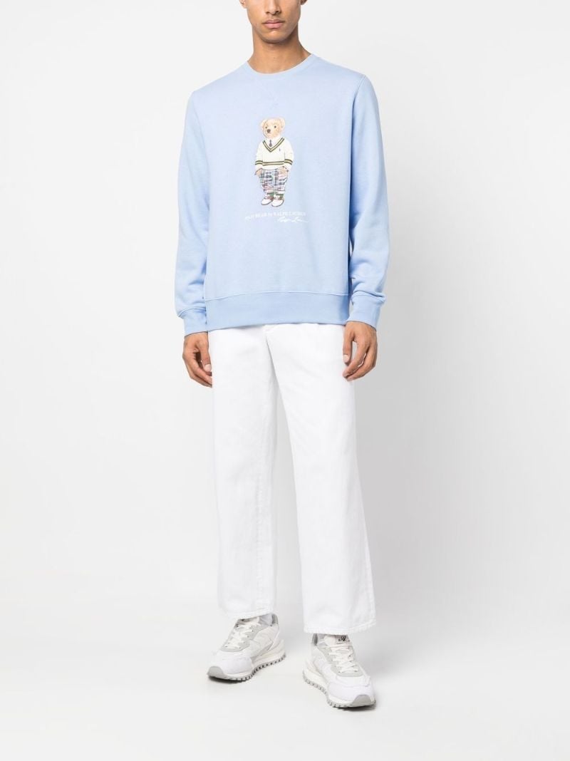 Blue Polo Bear Sweatshirt