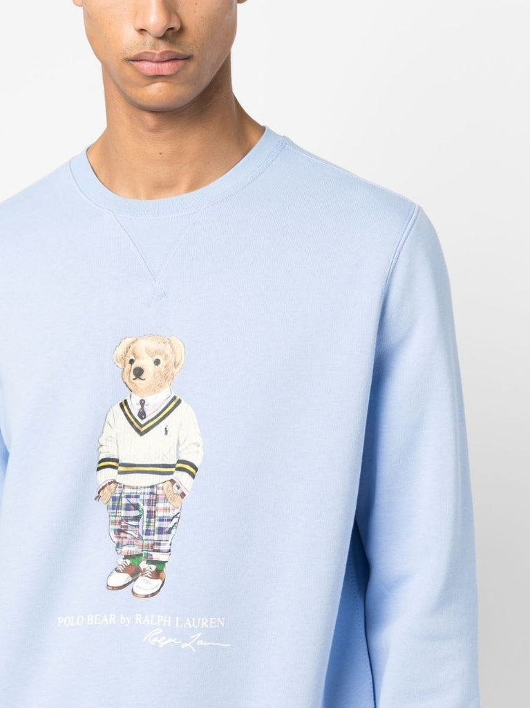 Blue Polo Bear Sweatshirt
