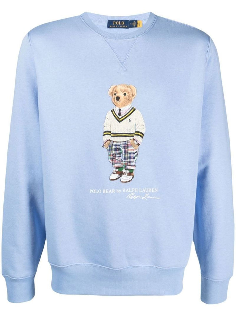 Blue Polo Bear Sweatshirt