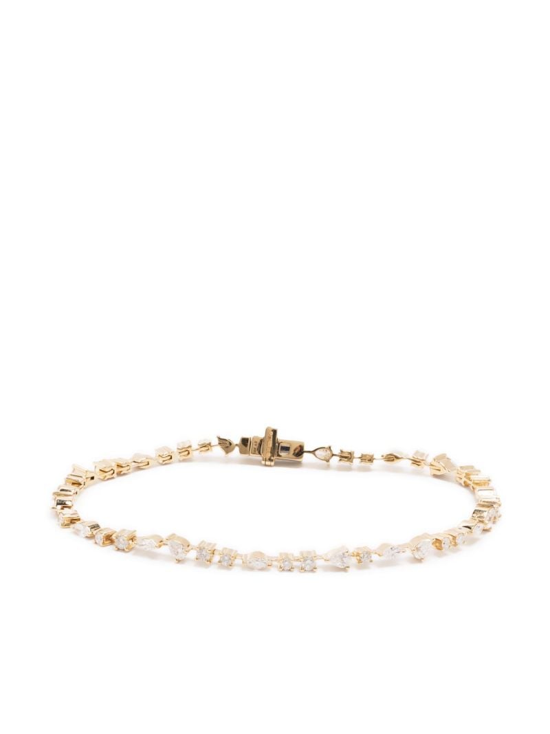 14k Yellow Gold Premier Amigos Diamond Bracelet