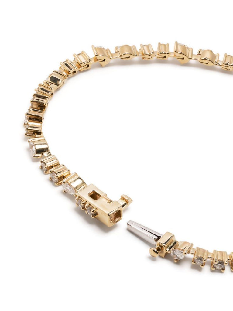 14k Yellow Gold Premier Amigos Diamond Bracelet