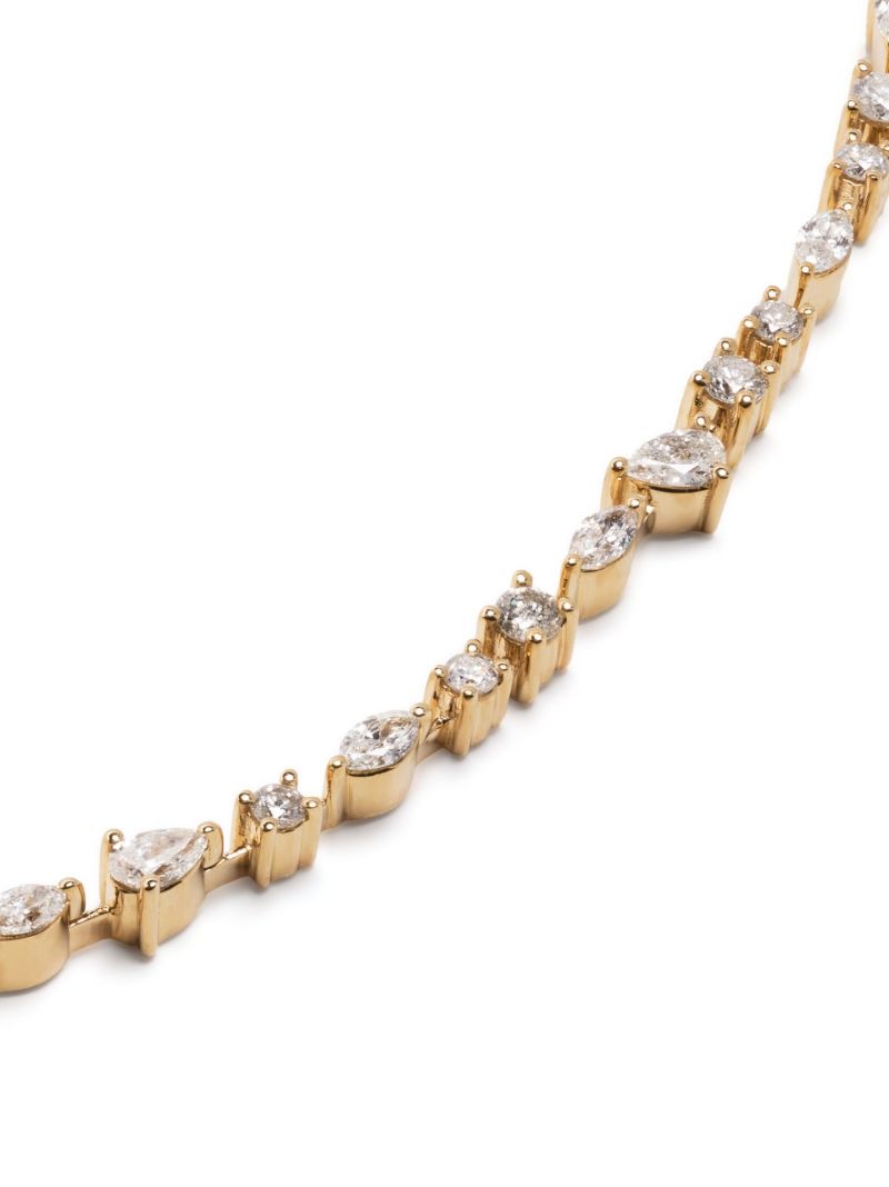 14k Yellow Gold Premier Amigos Diamond Bracelet