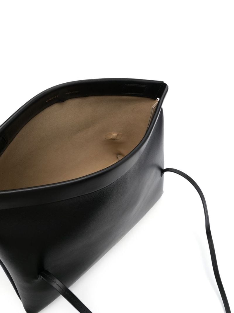 Black Joanna Medium Leather Tote Bag