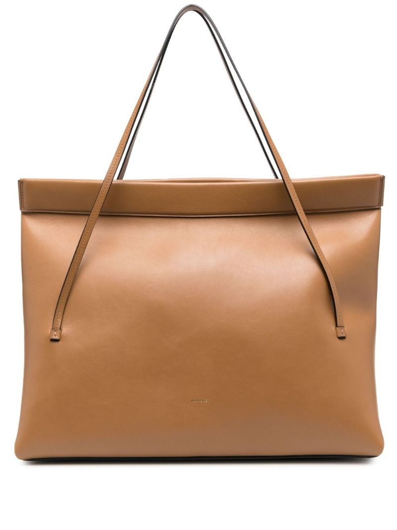 Brown Joanna Large Leather Tote Bag