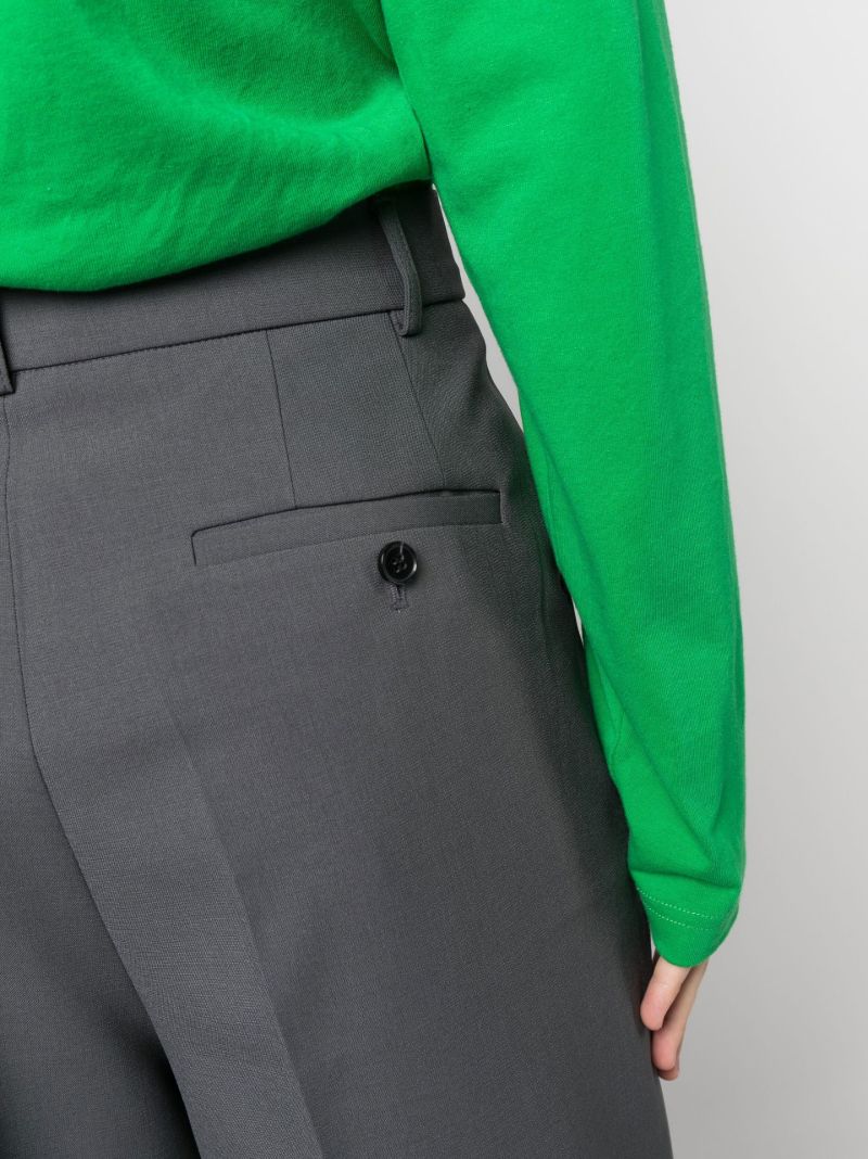 Grey Beo Straight-leg Trousers