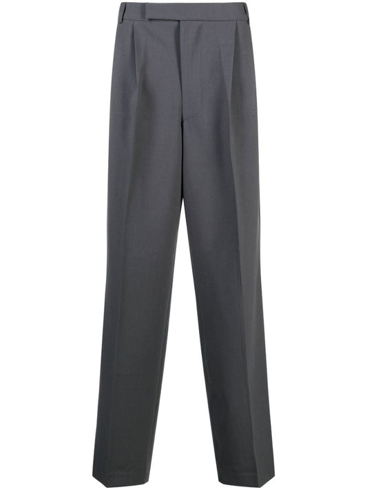 Grey Beo Straight-leg Trousers