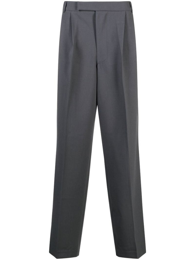 Grey Beo Straight-leg Trousers